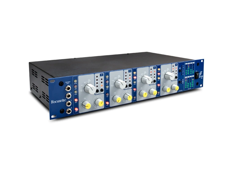 Focusrite ISA428 MK II 4 x mic pre med valgbar impedans 